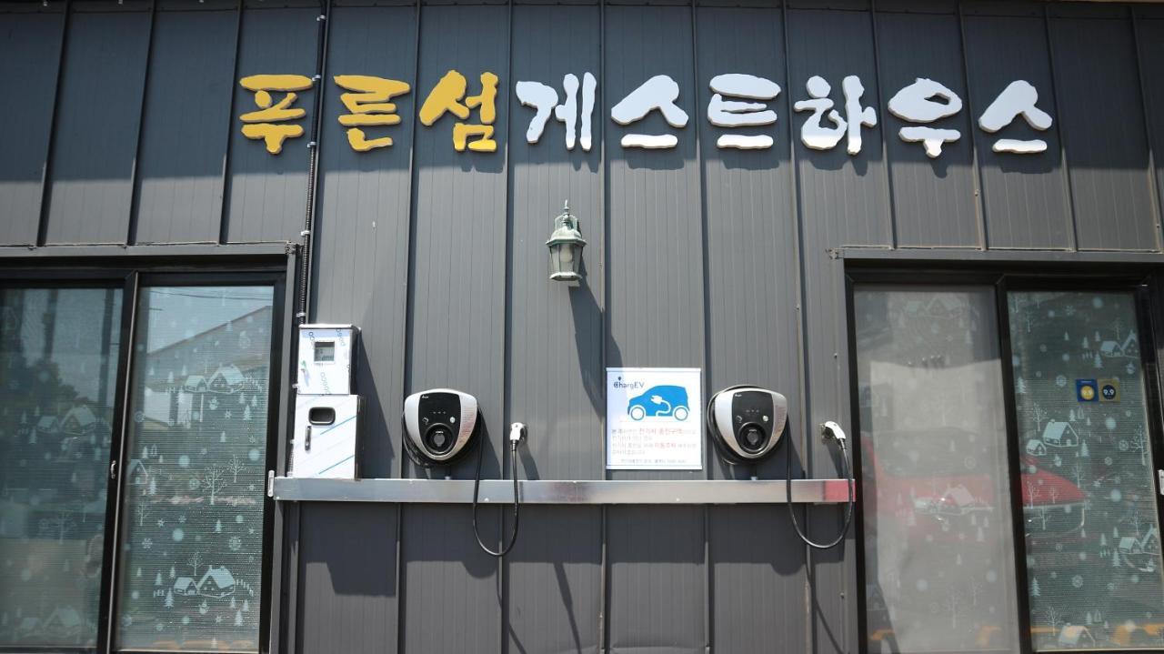 Blue Island Guesthouse Seogwipo Ngoại thất bức ảnh